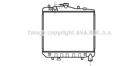 PRASCO KAA2001 Radiator, engine cooling